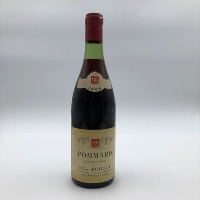 null 1 bottle POMMARD 1959 Henri Boillot

(N. 3cm, E. f, tlm) (Cellar D)