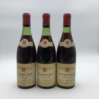 null 3 bottles POMMARD 1959 Henri Boillot

(N. between 2,5 and 4 cm, E. f, tla) (Cellar...