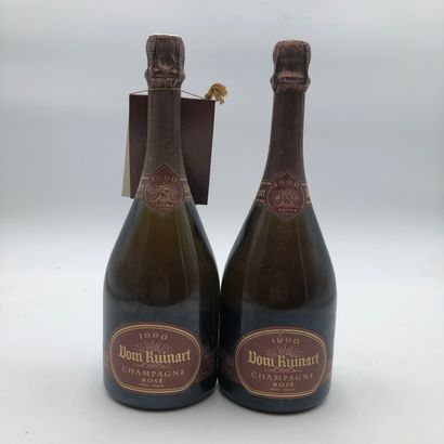 null 2 bottles CHAMPAGNE DOM RUINART 1990 Vintage Rosé

(E. 1 tl g) (Cellar A)