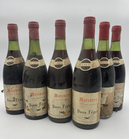 null 6 bottles MERCUREY 1966 

(N. from 2 to 4,5 cm)