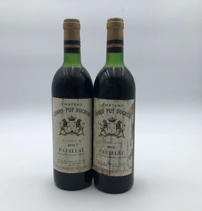 null 2 bouteilles LA CHAPELLE DES VIEUX CHAMPS 1979 5e GC Pauillac

(N. lb, E. m,...
