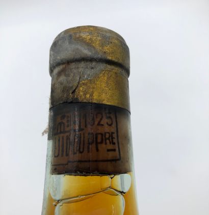 null 1 bouteille CHÂTEAU CLIMENS 1925 1er Cru Sauternes

(N. lb, E. f,m, s, millésime...