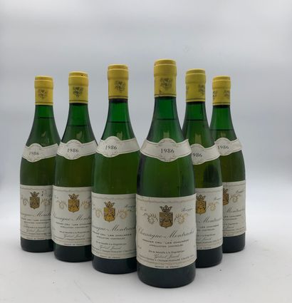 null 6 bottles CHASSAGNE-MONTRACHET 1986 1er Cru Gabriel Jouard

(N. 5 1985 / 1 1986...