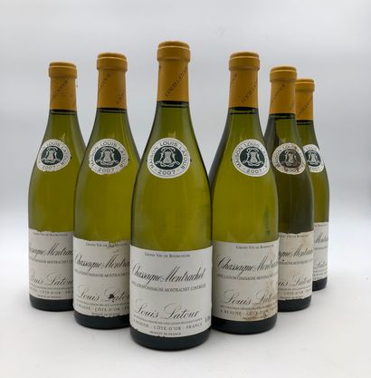 null 6 bottles CHASSAGNE-MONTRACHET 2007 Louis Latour

(E. la, g, 2 tm, case decorked...