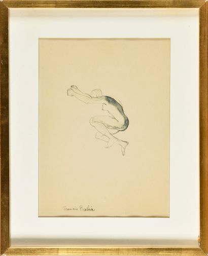 null FRANCIS PICABIA (1873-1953)

Étude de modèle

Dessin au crayon noir et aquarelle

Signé...