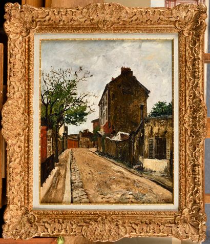 null MARCEL LEPRIN (1891-1933)

Rue à Montmartre

Huile sur toile

Signé en bas à...