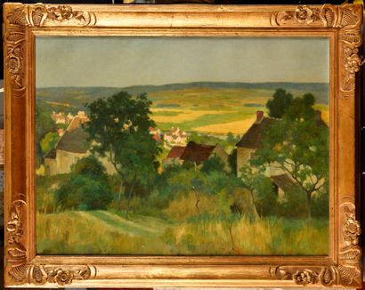 Frédéric WENZ (1865-1940)

Vue de village...