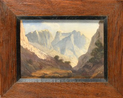 null FRENCH SCHOOL OF THE XIXTH CENTURY

The gorges of the Atlas 

About 1843

Watercolor...