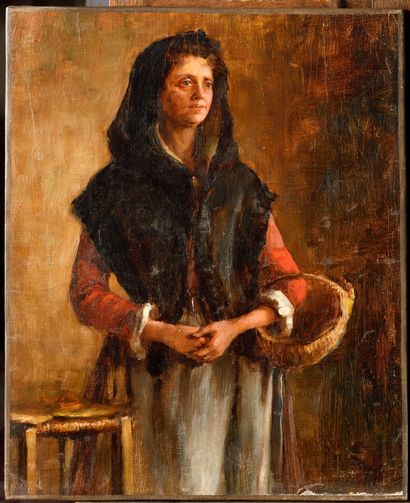 CHARLES PÉCRUS (1826-1907)

Femme en trois...