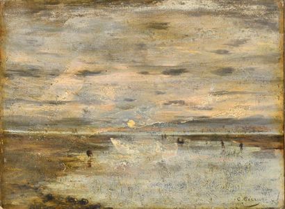 CHARLES PÉCRUS (1826-1907)

Lively Estuary,...