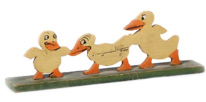 BENJAMIN RABIER (FRA/ 1869-1939)

Three ducks

Painted...