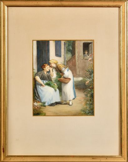 null Émile LEVY (1826-1890)

The secret

Pastel 

Signed and dated 1870 lower right...