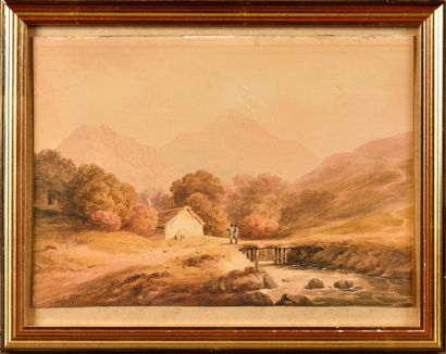null Copley FIELDING (1787-1855)

Landscape of Scotland

Watercolor 

Signed and...