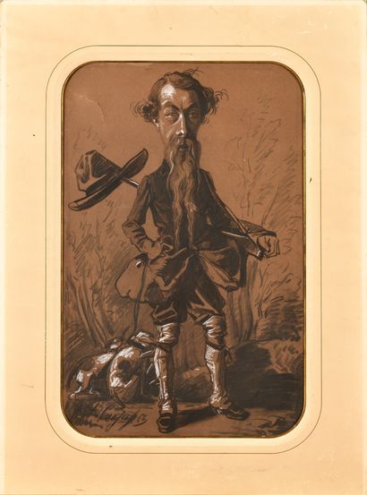 Étienne CARJAT (1828-1906)

Portrait-charge...
