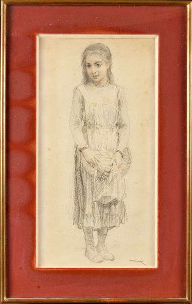null 
Diogène Ulysse




N. MAILLART (1840-1926)




 Portrait d’Eva, fille de l’artiste 




Dessin...