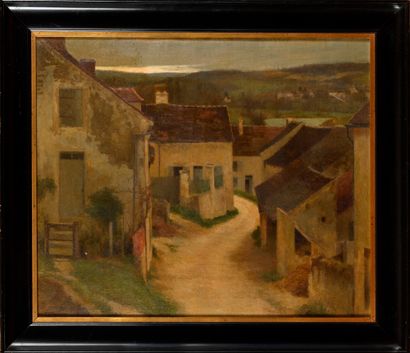 null Frederic WENZ (1865-1940)

Deserted village street 

Oil on canvas 

Signed...