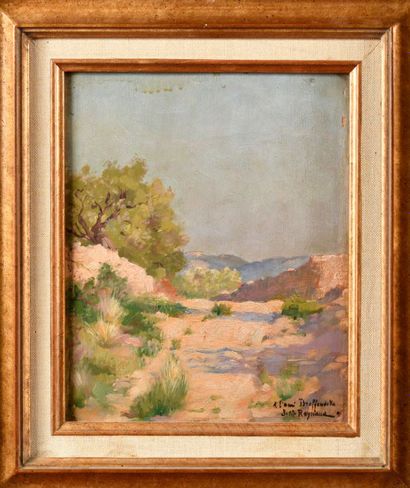 null POST IMPRESSIONIST SCHOOL, LATE NINETEENTH CENTURY

Path in Provence, 1891

Oil...