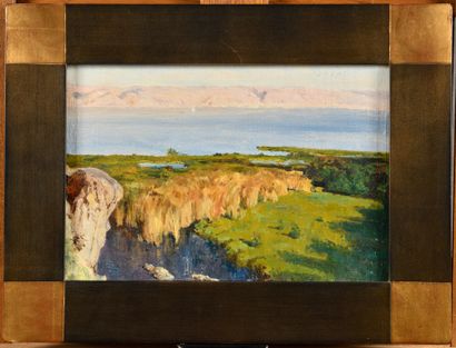 null RUSSIAN SCHOOL, early 20th century

View of the sea

Oil on canvas

25 х 37...