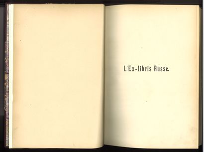 null VERESTCHAGINE V.

L’Ex-libris russe. Ed.Goliké, Saint-Pétersbourg, 1902. Tirage...