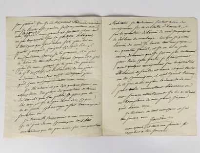 null JOURDAN (Jean-Baptiste). Autograph letter signed [to general Jean Ernouf]. Paris,...