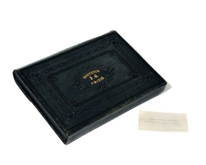 null PORTEFEUILLE DE JEROME BONAPARTE (1830-1893)

Porte la date de 1865 inscrite...