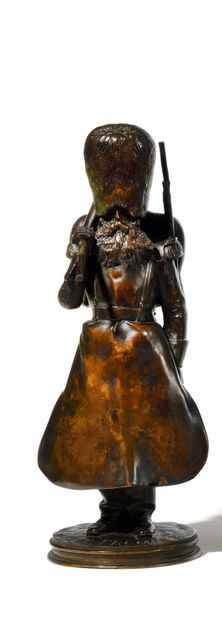 null EMMANUEL FREMIET (1824 – 1910)

Sapeur de la Garde Impériale 

Sujet en bronze...