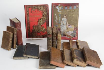 null Important lot de livres anciens XVIIIe et XIXe siècles.

-"Les bottes de Valmy"...