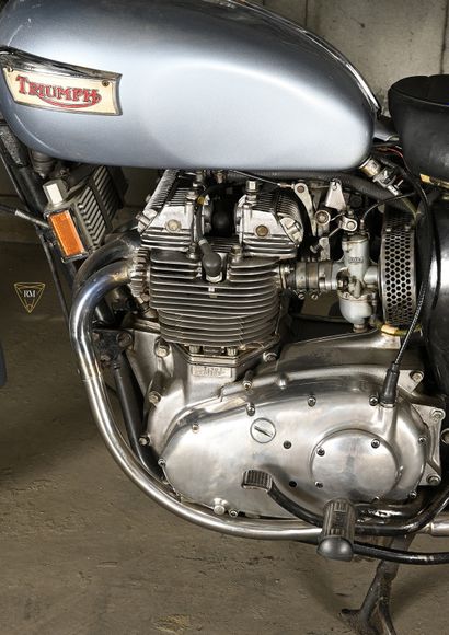 1971 Triumph This 1971 Triumph Trident has a family resemblance with its cousin the...