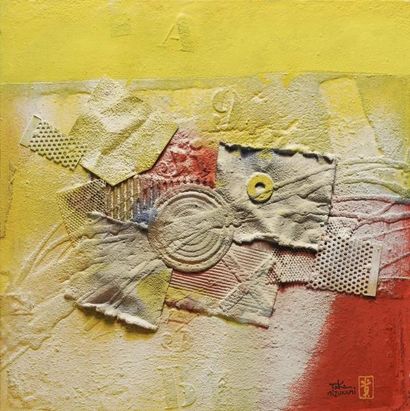 Taka MIZUKAMI « Assemblage 080511 »
50 x 50 cm