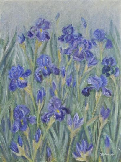 J’O Gagé « Iris »
Acrylique sur toile
60 x 80 cm