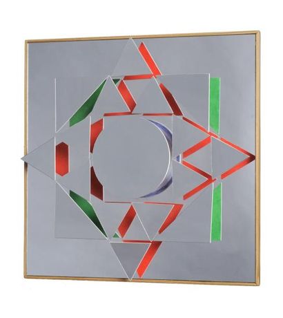 Dieter Langpaap « Cercles dans Triangles au carré »
Sculpture