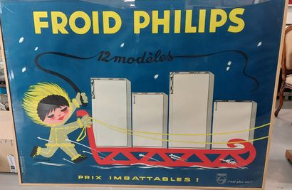 null TROIS GRANDES AFFICHES

- Froids PHILIPPS

Signée Saint Geniés

119 x 159 cm



-...