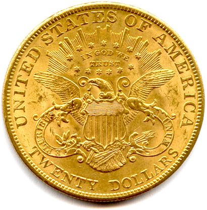 null ÉTATS-UNIS D’AMÉRIQUE

20 Dollars or Liberté 1904 (33,48 g)

(T.B.)
