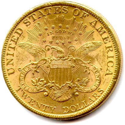 null ÉTATS-UNIS D’AMÉRIQUE

20 Dollars or Liberté 1897 (33,48 g)

(T.B.)