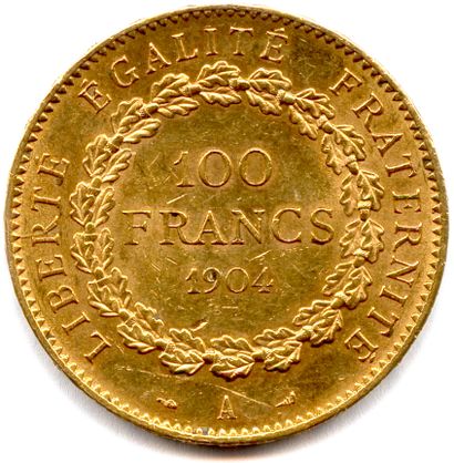 null TROISIÈME REPUBLIQUE 1871-1940

100 Francs or Génie 1904 A (32,30 g)	

♦ Provenance...