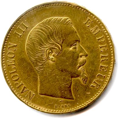 null NAPOLÉON III – Second Empire 1852 - 1870

100 Francs or tête nue 1857 A : Paris...