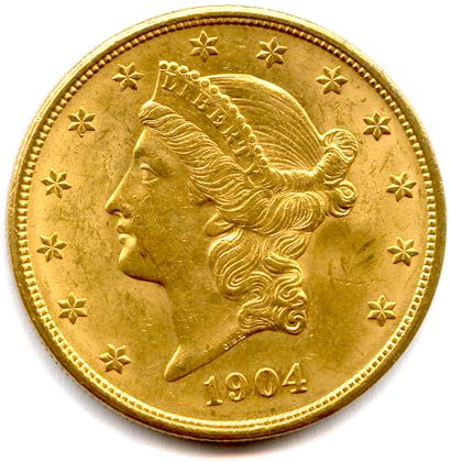 null ÉTATS-UNIS D’AMÉRIQUE

20 Dollars or Liberté 1904 (33,48 g)

(T.B.)