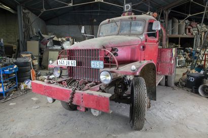 c.1940 CHEVROLET TYPE G 
N° de série 1118465



Essence - Porte bombes 


Carte grise...