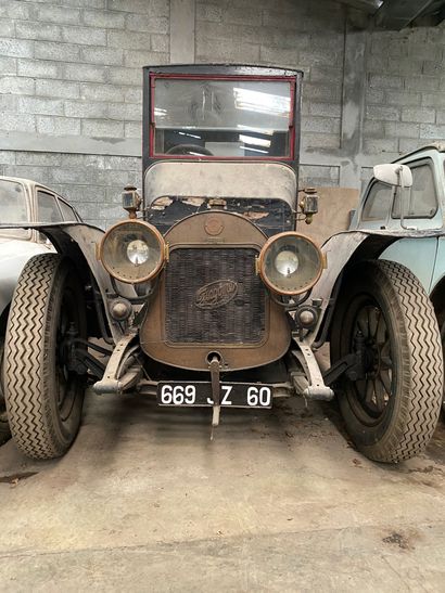 c.1910 GREGOIRE TYPE 704 Serial number 1728 

French car registration