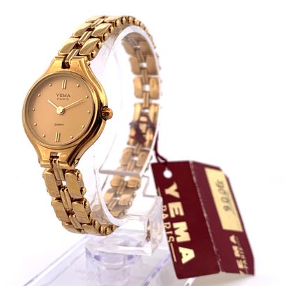 null YEMA

Classic woman's watch.

Series: 026E73. 

Case : Gold plated.

Movement...