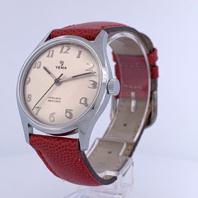 null YEMA

Classic watch for men.

Circa 1960.

Series : Sans. 

Case : Steel.

Movement...