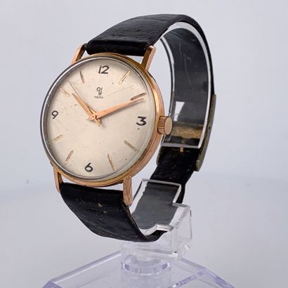 null YEMA

Classic watch for men.

Circa 1960.

Series : 715X56. 

Case : Gold plated.

Movement...