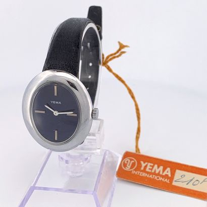 null YEMA

Classic watch for men.

Circa 1970.

Series : 621214. 

Case : Steel.

Movement:...