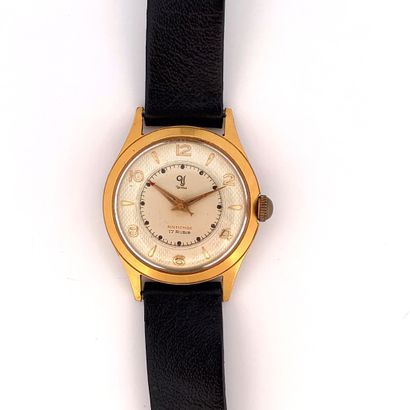 null YEMA

Classic watch for men.

Circa 1950.

Series : 14325. 

Case : gold plated.

Movement:...