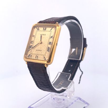 null YEMA

Classic watch for men.

Series: P1553. 

Case : Gold plated.

Movement...