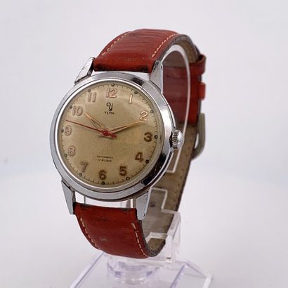 null YEMA

Classic watch for men.

Circa 1950.

Series : Sans. 

Case : Chrome.

Movement...