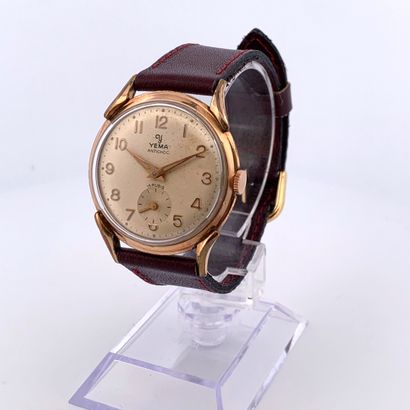 null YEMA

Classic watch for men.

Circa 1960.

Series : Sans. 

Case : Gold plated.

Movement...