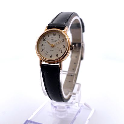 null YEMA

Classic woman's watch.

Series: 36E63. 

Case : Gold plated.

Movement...