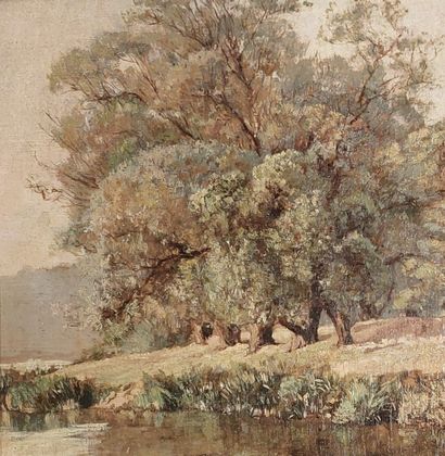 null Charles JOUAS (1866-1942)

Paysage à la rivière

Huile sur toile marouflée sur...