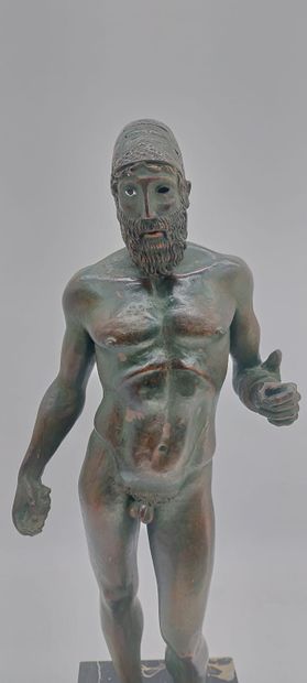 null GROUPE en bronze représentant l'un des guerriers de Riace 

Epreuve 557/999

Sur...